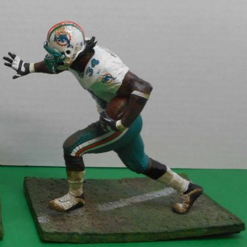 Ricky Williams 2002 Dolphins with Saints socks - DRJ West Texas