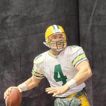 Brett Favre NFL 1 12 in white jersey - DRJ West Texas