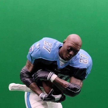 Eddie George NFL 1 no helmet - DRJ West Texas