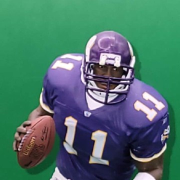 Daunte Culpepper NFL 9 purple jersey - DRJ West Texas