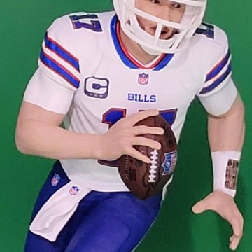 Josh Allen NFL 1 white socks - DRJ West Texas