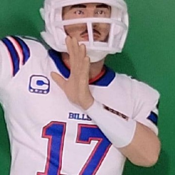 Josh Allen NFL 3 white jersey - DRJ West Texas