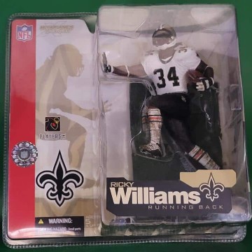 Ricky Williams NFL 4 Saints with Dolphins socks - DRJ West Texas