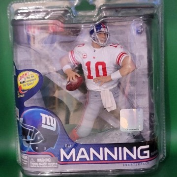 Eli Manning NFL 26 white jersey 1372 of 2500 - DRJ West Texas