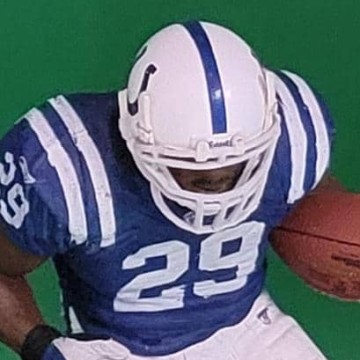 Joseph Addai NFL 17 clean uniform - DRJ West Texas