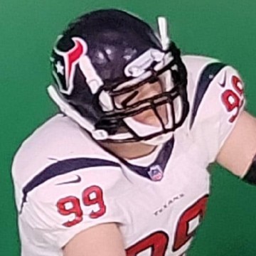 J.J. Watt NFL 36 white pants 824 of 1000 - DRJ West Texas