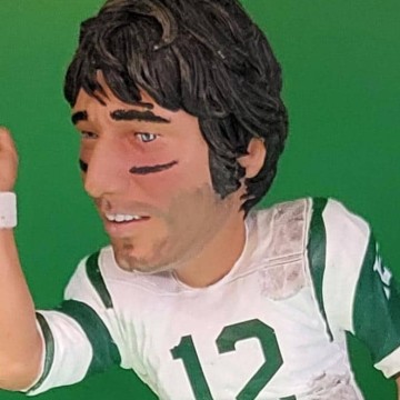 Joe Namath NFL 35 big head - DRJ West Texas