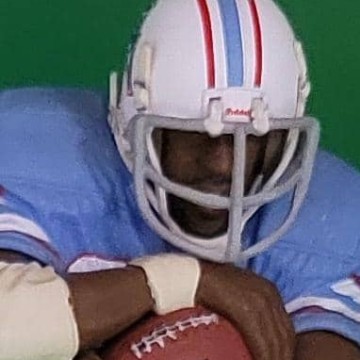 Earl Campbell NFL Legends 3 blue jersey - DRJ West Texas