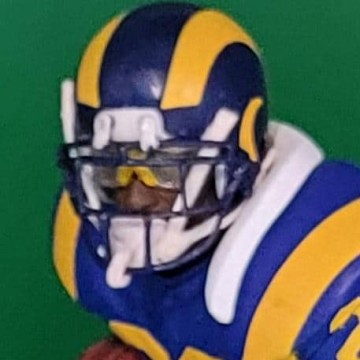 Eric Dickerson NFL 27 Rams blue jersey - DRJ West Texas