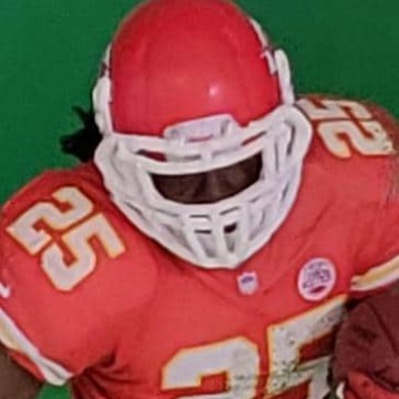 Jamaal Charles NFL 34 red jersey - DRJ West Texas