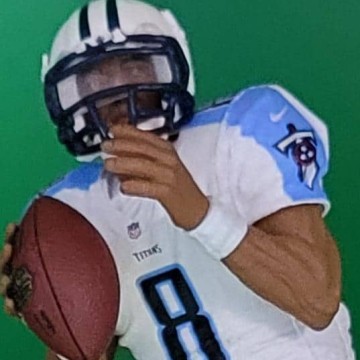 Marcus Mariota NFL 37 white jersey 226 of 1000 - DRJ West Texas