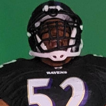 Ray Lewis NFL 26 black jersey 894 of 1000 - DRJ West Texas