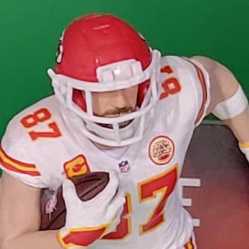 Travis Kelce NFL Wave 3 white jersey - DRJ West Texas