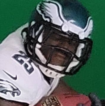 LeSean McCoy NFL 31 white jersey 1447 of 2000 - DRJ West Texas