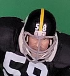 Jack Lambert NFL Legends 4 gray mask - DRJ West Texas