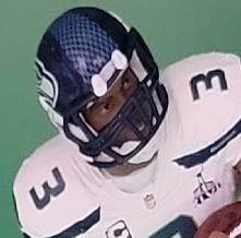 Russell Wilson NFL 35 Super Bowl Logo 25 of 500 - DRJ West Texas
