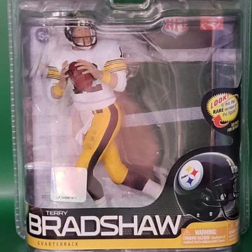 Terry Bradshaw NFL 26 white jersey 595 of 3000 - DRJ West Texas