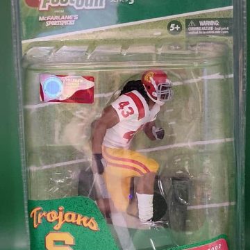 Troy Polamalu NCAA 3 white jersey 778 of 1250 - DRJ West Texas