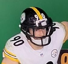 TJ Watt NFL Wave 4 white jersey - DRJ West Texas