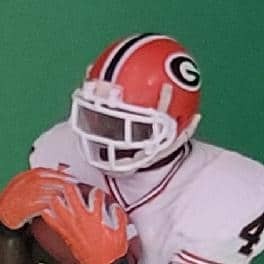 Champ Bailey NCAA 4 white jersey 378 of 400 - DRJ West Texas