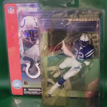 Edgerrin James NFL 1 blue jersey - DRJ West Texas