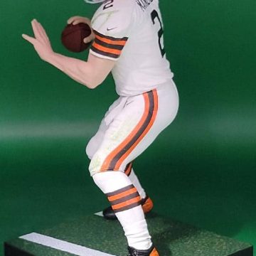 Johnny Manziel Browns all white uniform - DRJ West Texas