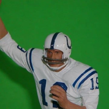 Johnny Unitas white jersey with helmet - DRJ West Texas