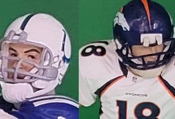 Peyton Manning NFL 2 pack Colts & Broncos - DRJ West Texas