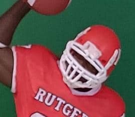 Ray Rice NCAA 3 red jersey - DRJ West Texas