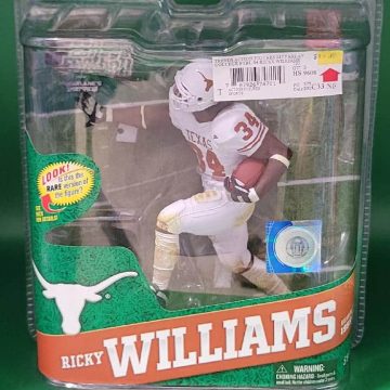 Ricky Williams NCAA 4 white jersey 1257 of 2000 - DRJ West Texas