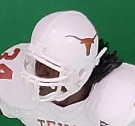 Ricky Williams NCAA 4 white jersey 1836 of 2000 - DRJ West Texas