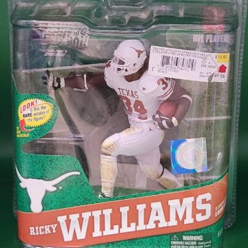 Ricky Williams NCAA 4 white jersey 34 of 2000 - DRJ West Texas