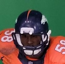 Von Miller NFL Madden 17 2 orange jersey - DRJ West Texas