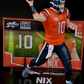 Bo Nix NFL Wave 5 orange jersey - DRJ West Texas