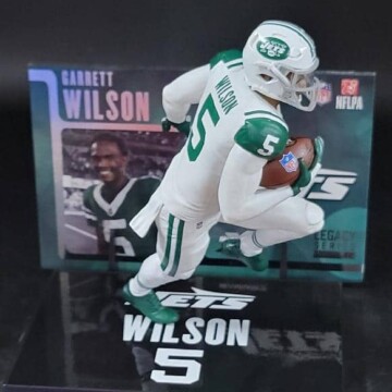 Garrett Wilson 2025 McFarlane NFL Wave 5 white jersey - DRJ West Texas