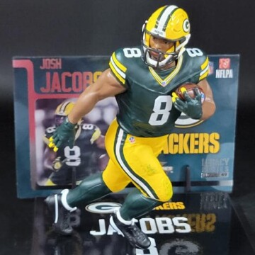 Jash Jacob 2025 NFL Wave 6 green jersey - DRJ West Texas