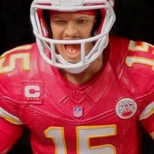 PM NFL 12 in exc red jersey 1